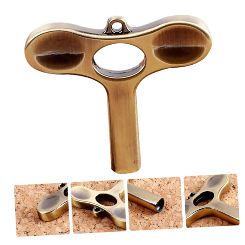 Drum Tuning Key Wrench with Compact Golden Design for Precise Percussion Adjustment 1