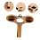 Drum Tuning Key Wrench with Compact Golden Design for Precise Percussion Adjustment 5