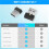 5X USB Mouse Jiggler, Automatic Computer Mouse Mover Jiggler, Keeps Computer Awake,Simulate Mouse Movement 6