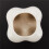 3X Tooth Shape White Ceramic Flower Pot Modern Design Planter Teeth Model  Desktop Pot  Gift(Without Plants) 7