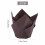 800Pcs Tulip Cupcake Baking Cups, Muffin Baking Liners Holders, Rustic Cupcake Wrapper, Brown, White and Nature Color 9