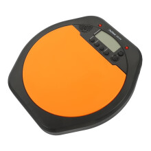 Electronic Drum Practice Pad with BuiltIn Digital Metronome and Headphone Jack for Beginners