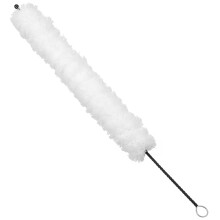 Flute Cleaning Brush with Soft Cotton Head for Gentle Moisture Removal and Flexible Bore Reach