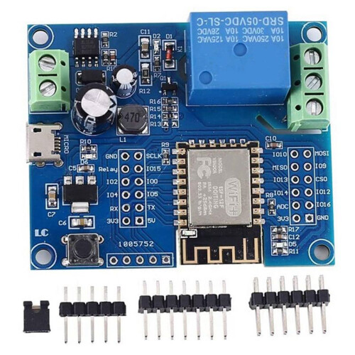 10X WIFI Relay Controller Module,  5V 8V-80V ESP8266 Wireless Controller Module ESP-12F for IOT  Home APP 2