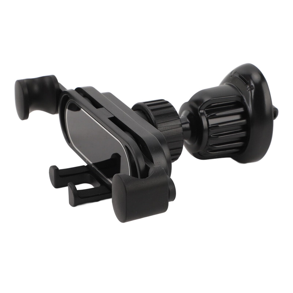 Auto Locking Car Phone Mount With Secure Vent Hook, Onehanded Operation And Universal Compatibility, Black 9073542717911