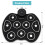 Electronic Drum Pad USB Digital Roll Up Silicone Kit for Beginners Practice and Training 2