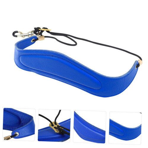 Blue Saxophone Shoulder Strap Harness with Comfortable Support and Adjustable Fit for Musicians 2