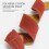 Soft PU Leather Guitar Strap with Breathable Design Wide-red 3
