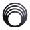 Drum Practice Pad with Noise Reduction, MultiSize Silent Drum Pad for Technique Development, Black 1