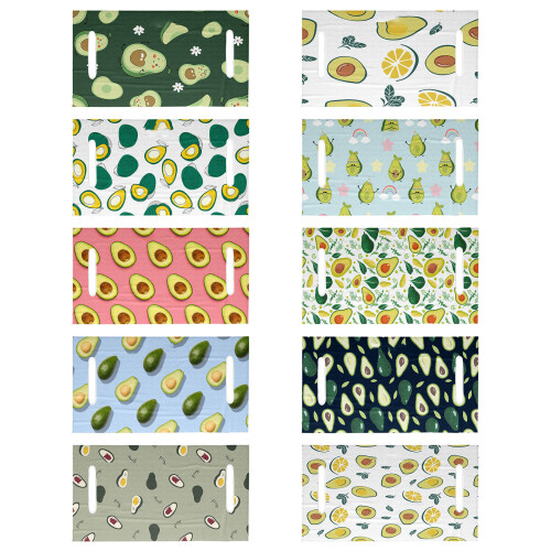 Avocado Pattern Golf Cart Seat Cover Benches Seat Protector-10 1