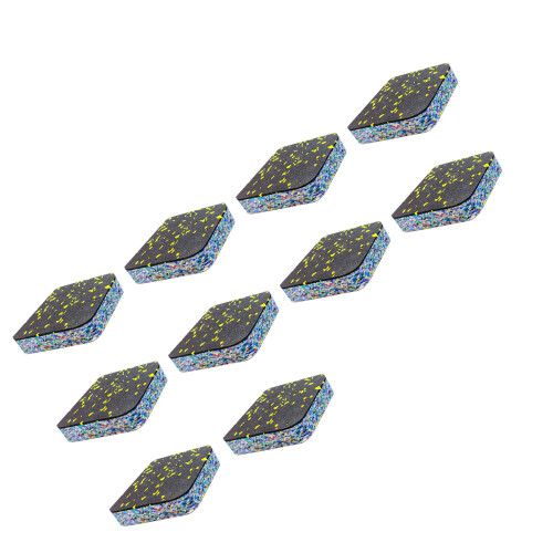 Soft Shock Absorption Mat Treadmill Anti Vibration Floor-10 pcs