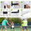 Standard Size Pickles Ball Training Net Portable Pickles Ball 7