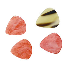 Guitares basses électriques acoustiques médiator plectre-Rose