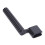 Guitar String Winder with Bridge Pin Puller, Ergonomic Grip, Durable Black Guitar Peg Winder Tool 1