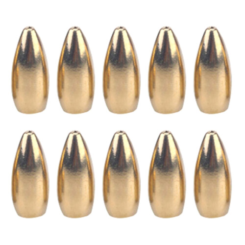 Premium Copper Fishing Weighted Space Bean Quick-Sinking-14g