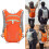 Breathable Waterproof Nylon Hiking Backpack with-Black Color 3