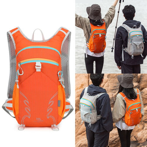 Practical Trekking Backpack Commuting Backpack Nylon-Blue Color 2
