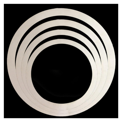 Drum Practice Pad with Noise Reduction, MultiSize Silent Drum Pad for Technique Development, Black 2