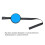 Drum Practice Pad with Natural Rebound Surface, AntiSlip Silicone Base, Blue Snare for Beginners 4