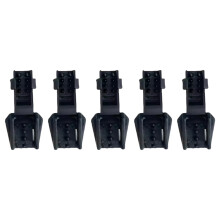 5 stuks ritsen staart clip eindkap voor paracord en koord