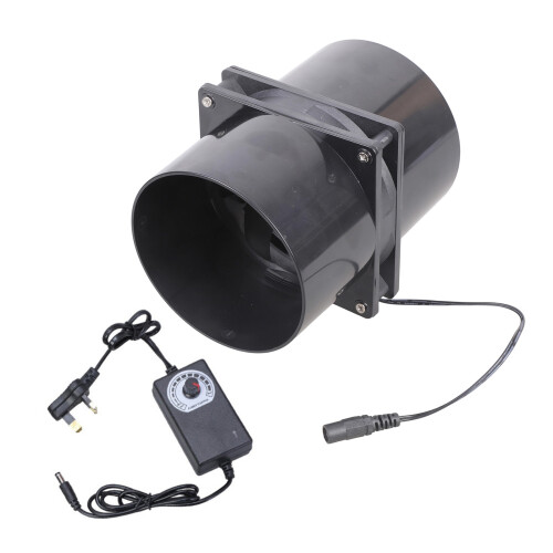 Compact 12cm Exhaust System Includes Controllers 2 Ducts 8
