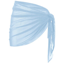 Maillot de bain à séchage rapide, jupe-bleu clair XL