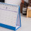 2026 Tabletop Monthly Calendar Twin-Coil Binding Academic-Blue 4