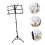 Portable Folding Music Stand Telescopic Adjustable Compact Desktop Height for Musicians 5