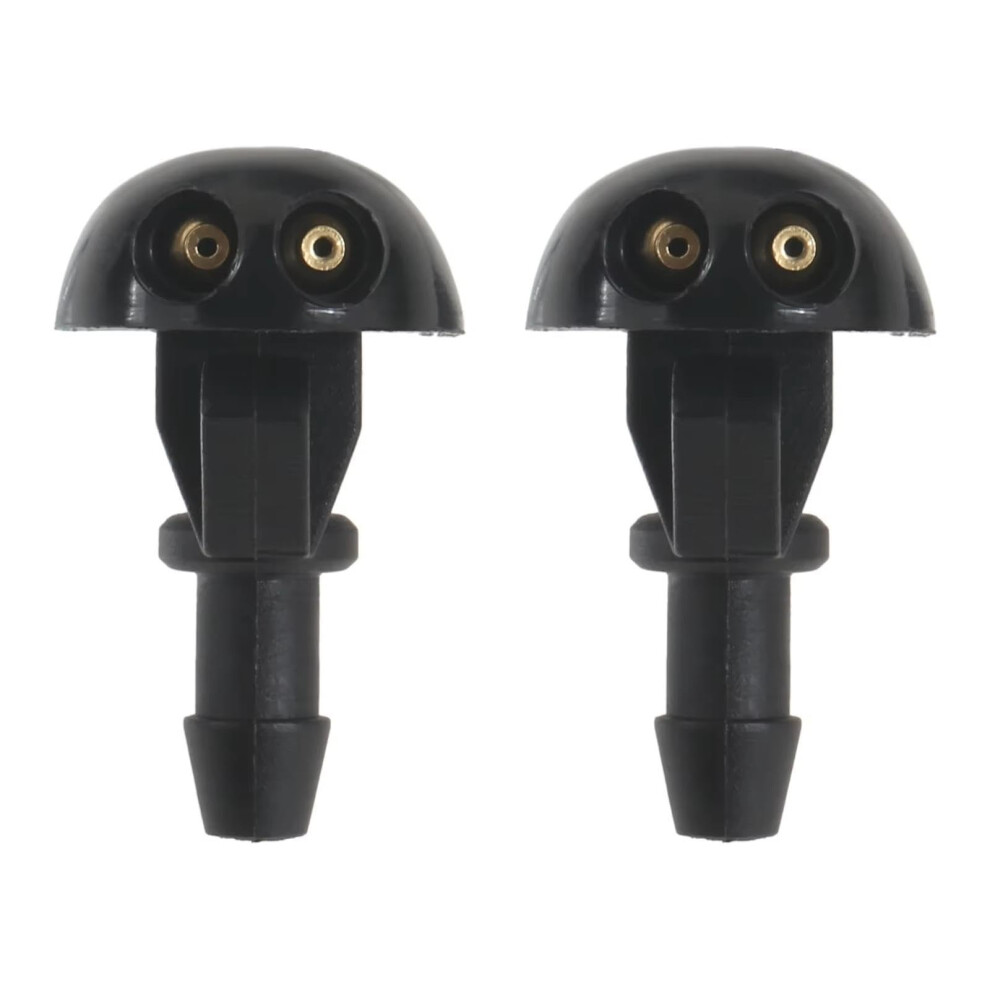2Pcs Front Windshield Washer Nozzle Replacement For Nissan Frontier Xterra, Even Spray Coverage 9771547576136