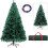 OUSFOT 6ft Artificial Christmas Tree with 250 LED Colour Lights 815 Branches 7