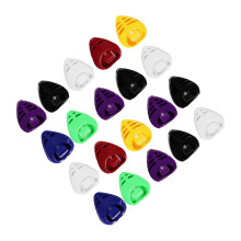 Heart Shaped Guitar Pick Holder Case with Adhesive Backing for Quick Pick Access Acoustic Electric
