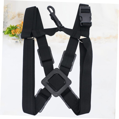 Saxophone Neck Strap and Harness with AntiDetachment Hook, Adjustable Height, Comfortable Fit 1