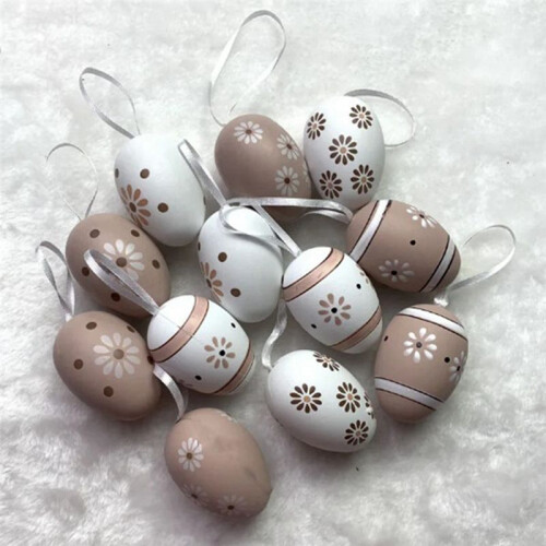 B Easter DIY Hand-Painted Eggs Kindergarten Coloring Toys Simulation Eggs Coloring Eggs 1