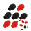 8PCS  Elastic Silicone Drum Stick Mute Tips for Quiet Practice and Equipment Protection 4