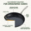 GreenPan GreenPan Lima Midnight 28cm Square Hard-Anodized Non-Stick Griddle Pan 4
