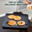 GreenPan GreenPan Lima Midnight 28cm Square Hard-Anodized Non-Stick Griddle Pan 7