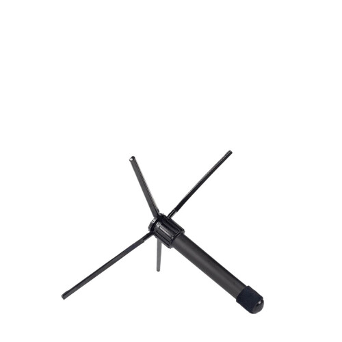 Folding Clarinet Stand Metal Portable Compact Holder with Secure Support for Practice and Performance 2