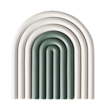 Coasters for Drinks Silicone Removable Rainbow Coasters Insulation Pad for Coffee Coasters for Desk Kitchen Office B