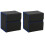 Tabletop Game Portable Storage Box, Card Protector, Large Capacity Storage Box Black+ 1