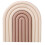Coasters for Drinks Silicone Removable Rainbow Coasters Insulation Pad for Coffee Coasters for Desk Kitchen Office A 1