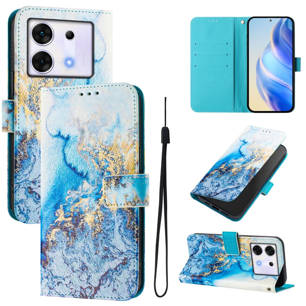 Wallet Case Pu Leather Flip Cover With Card Holder Stand And Shockproof Protection For Infinix Zero 30 5G 9330225008934