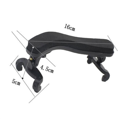 Adjustable Violin Shoulder Rest with Comfort Padding for 1/2 1/4 1/8 Size Small Violins 2