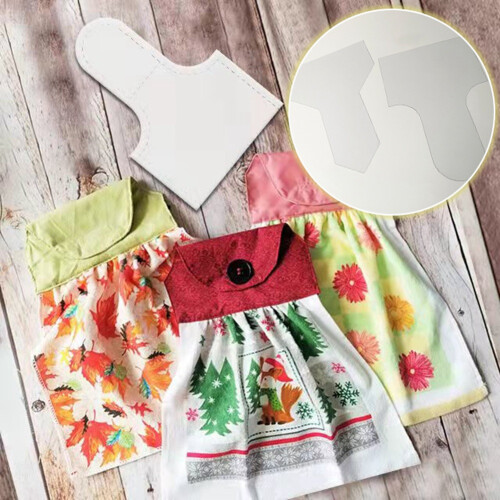 For DIY Templates Hanging Hand Towel Template Transparent DIY Towel Sewing Rule Multi-Purpose Sewing Pattern Tool Type 2 2
