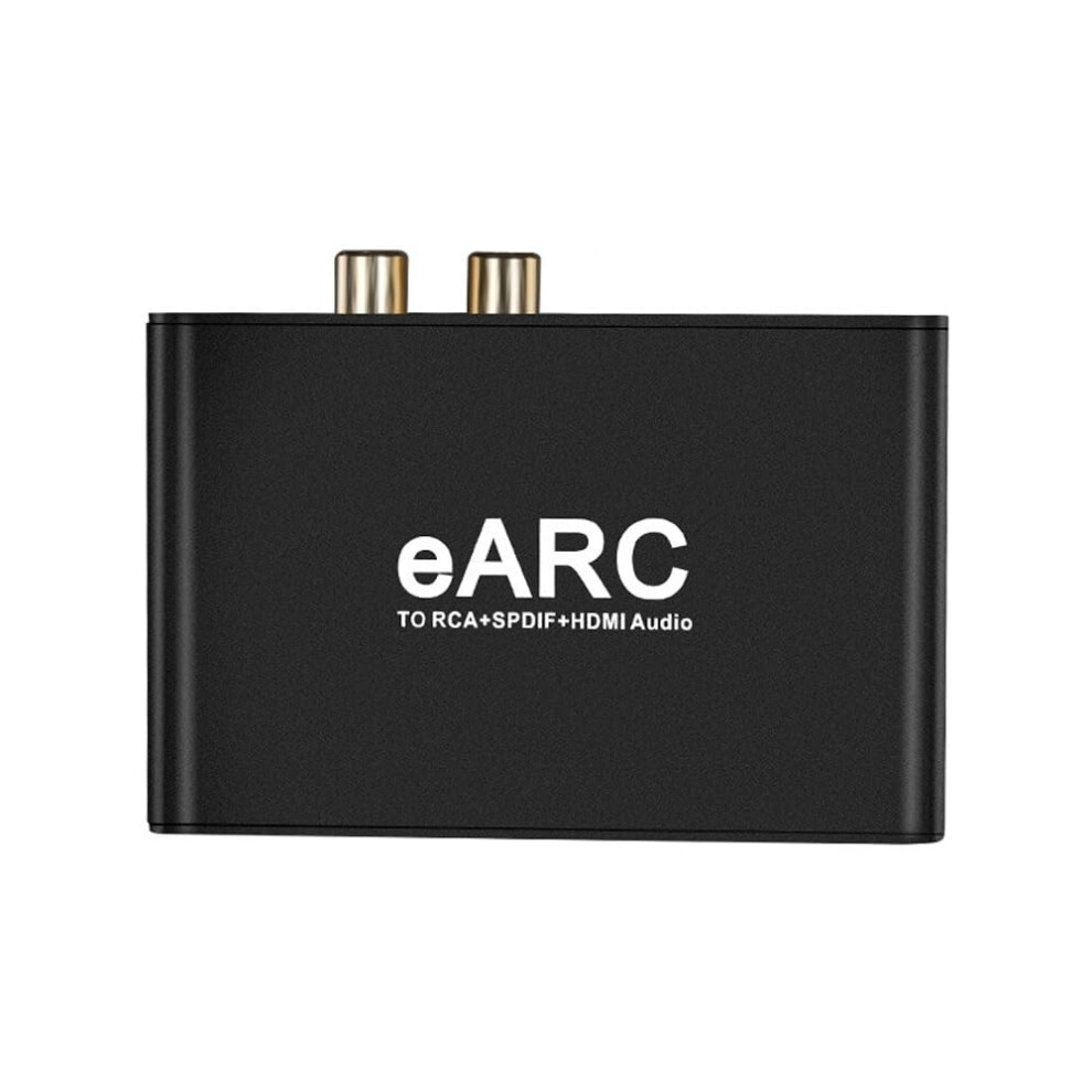 Earc Audio Converter Hdmi To Rca Extractor 192Khz Adapter Compatible With Dolby Dts For Tv Soundbar Amplifier 9330225009009