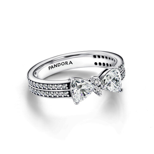 Pandora Pandora Sterling Silver Ring EU 54 (17.2) 193552C01 1