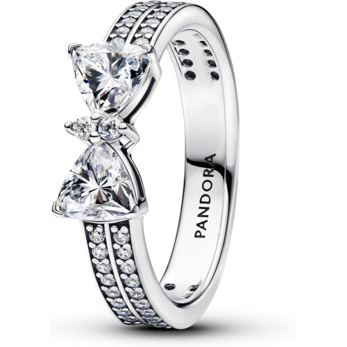 Pandora Pandora Sterling Silver Ring EU 54 (17.2) 193552C01 2