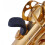 Saxophone Thumb Rest and Hook with Non Slip Silicone Pad, Ergonomic Support, Thin Replacement 2