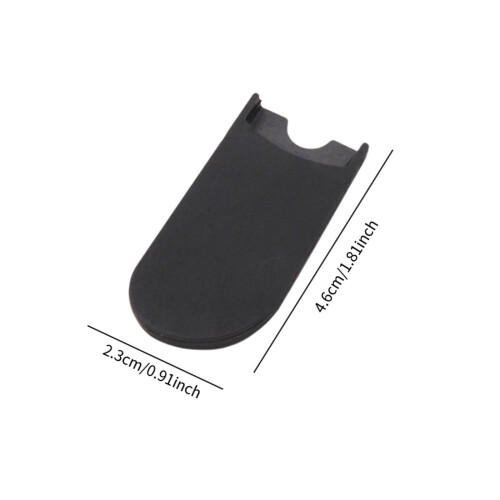 Saxophone Thumb Rest and Hook with Non Slip Silicone Pad, Ergonomic Support, Thin Replacement 2