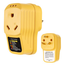 30 Amp RV Surge Protector with LED Circuit Analyzer, Heavy‑Duty 125V Adapter for Camper Trailer