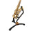 Adjustable Saxophone Stand Foldable Metal Tripod for Alto and Tenor with Stable Triangular Base 1